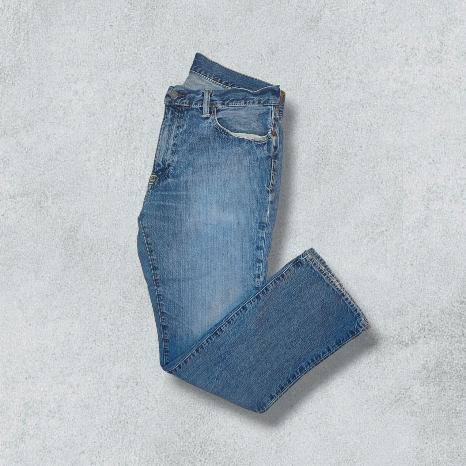 Polo Ralph Lauren Vintage Bootcut 750 Blue Jeans Men’s - NABE vintage