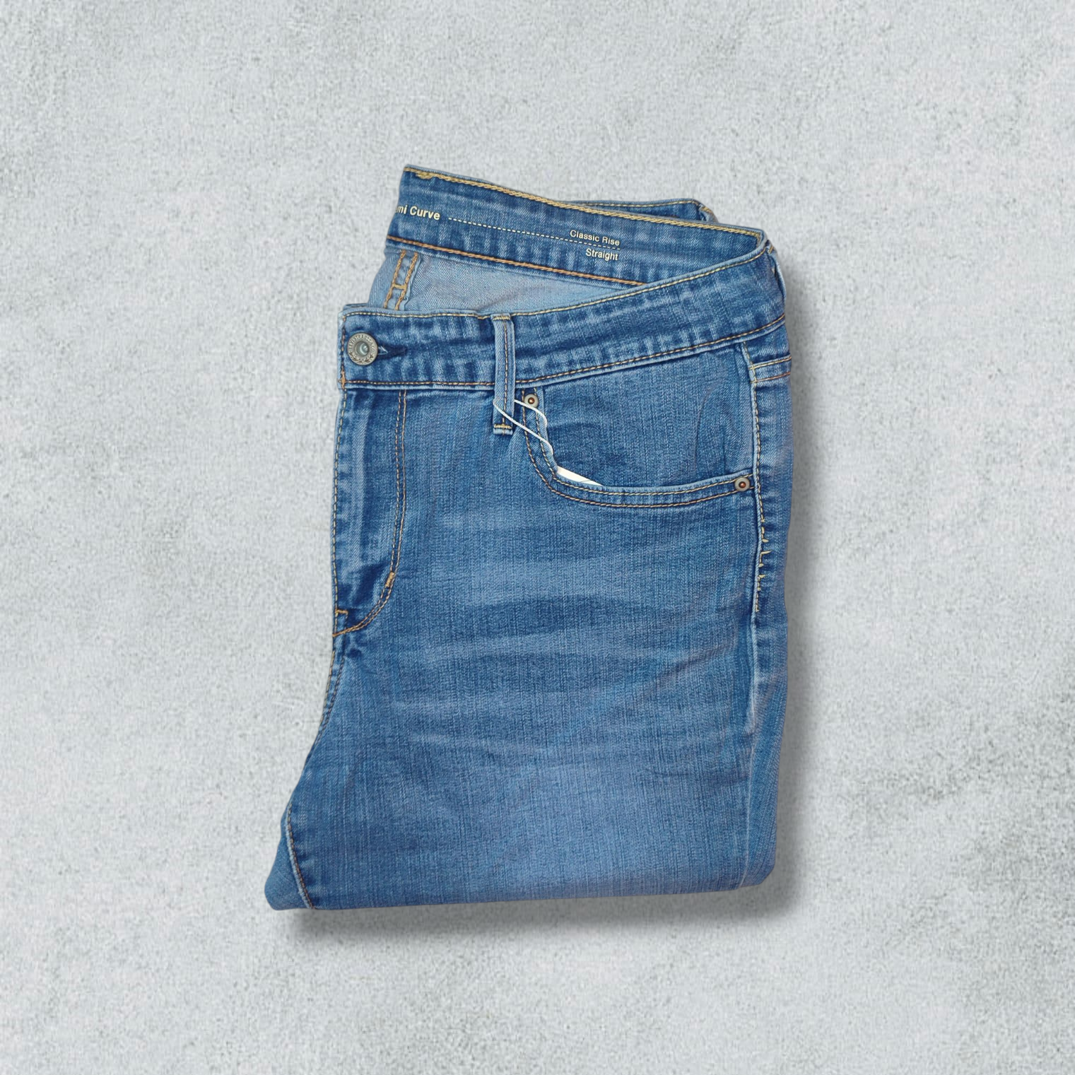 Levi's Jeans Demi Curve Classic Rise Straight - NABE vintage