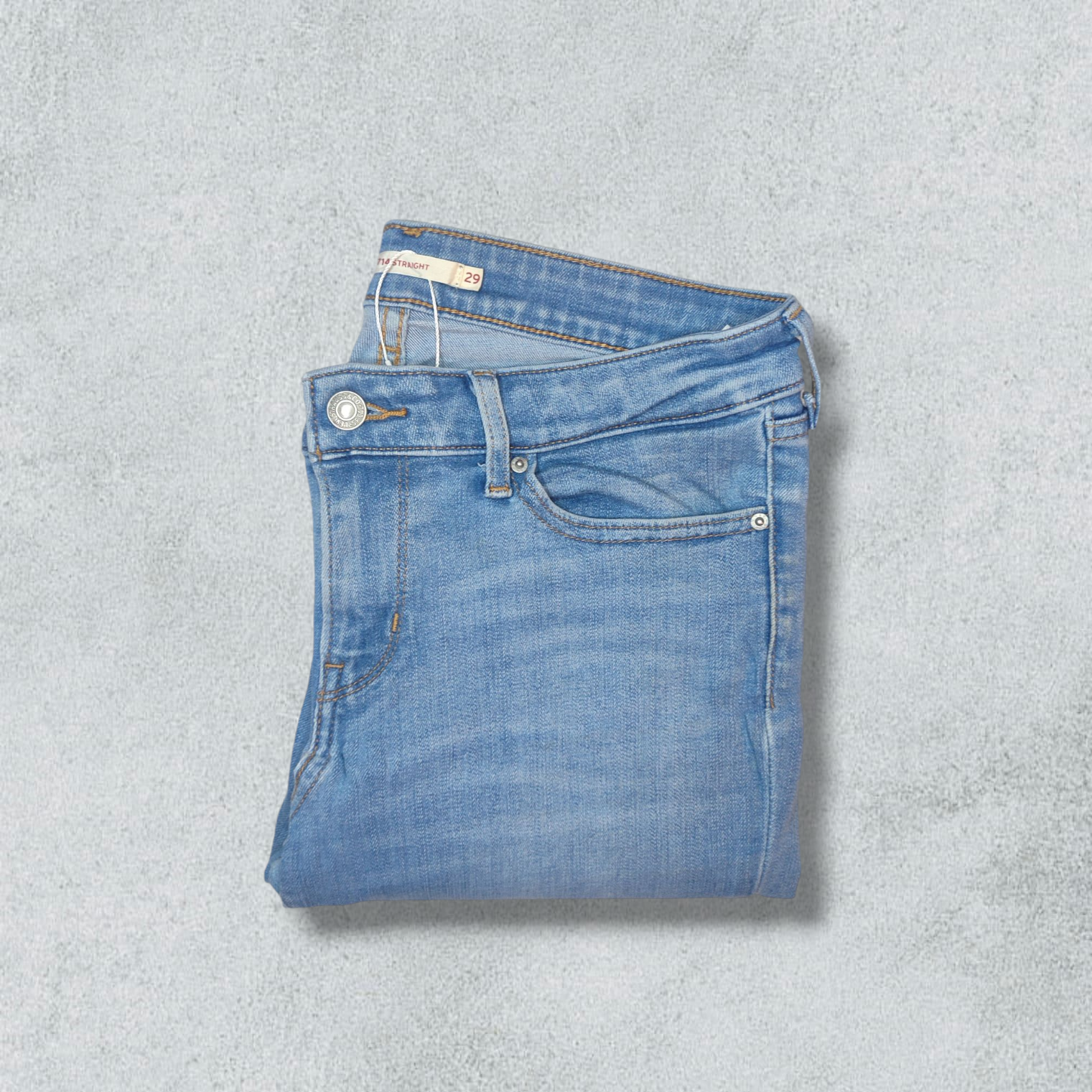 Jeans Levi's 714 Straight Women's cut - NABE vintage