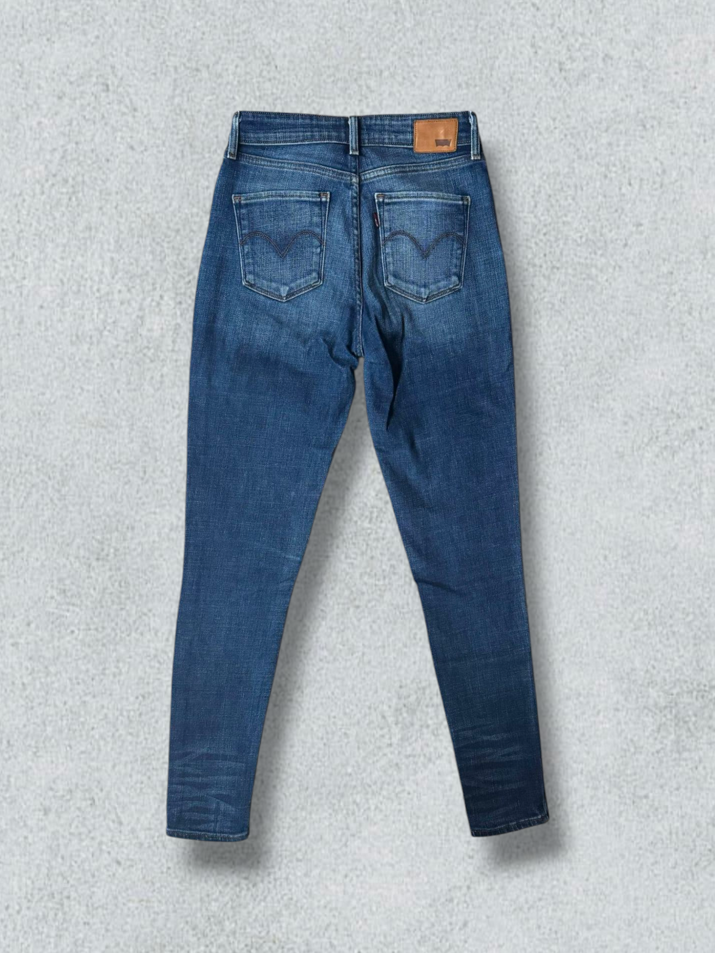 Jeans Levi's High Rise Skinny Blue Denim - NABE vintage