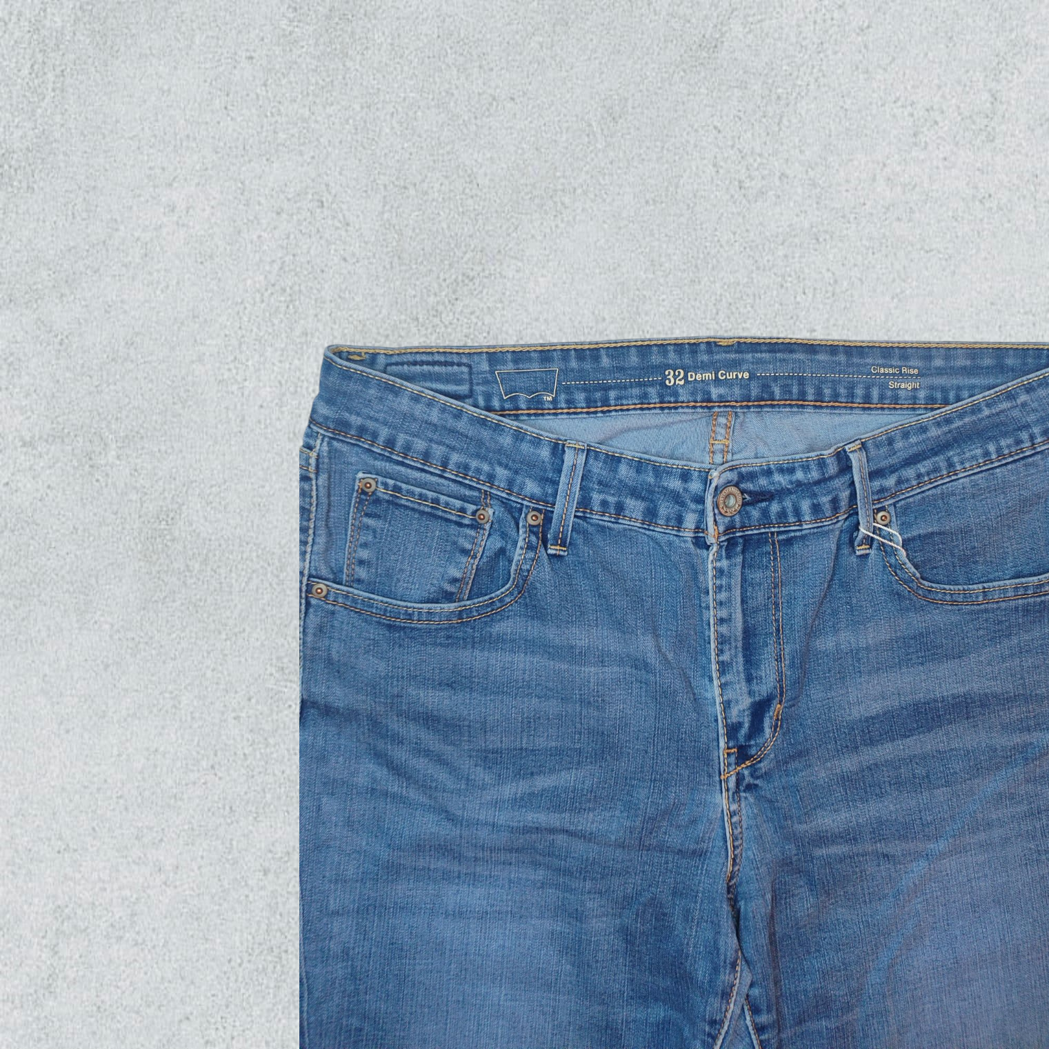 Levi's Jeans Demi Curve Classic Rise Straight - NABE vintage