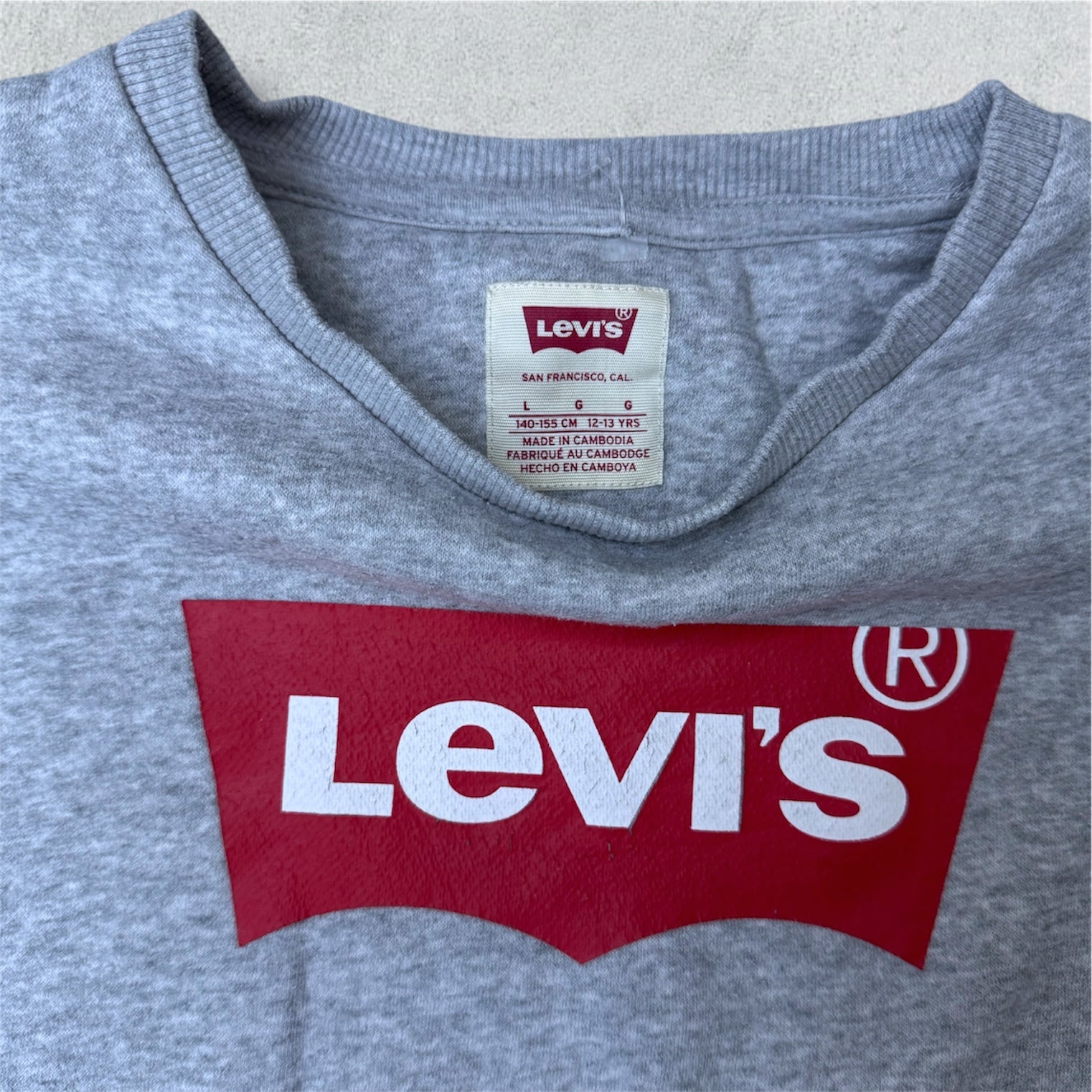Levi’s Graphic Standard Crew (L) - NABE vintage