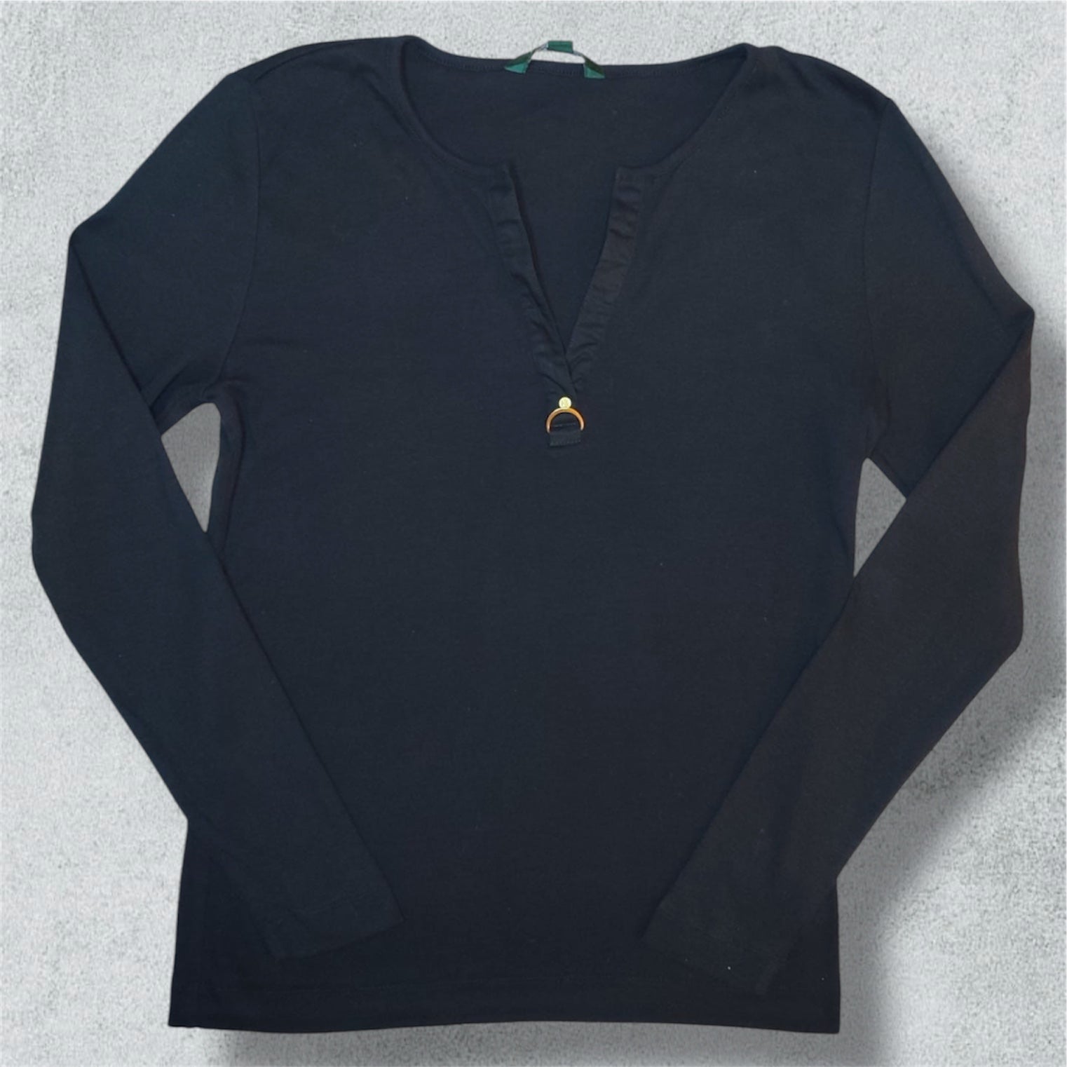 Ralph Lauren Navy Long Sleeves Shirt (M) - NABE vintage