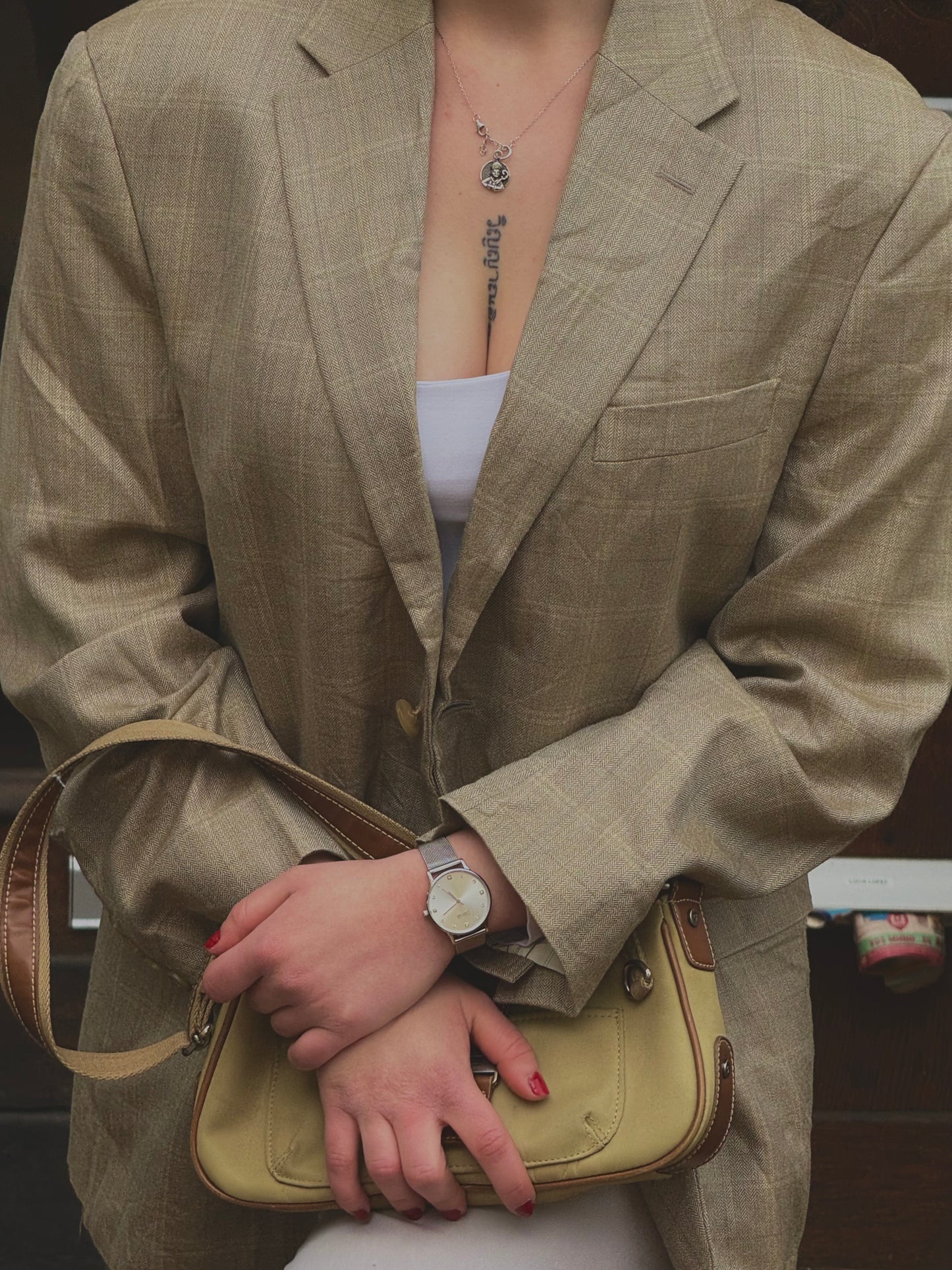 Ralph Lauren Gridded Vintage Blazer (XL) - NABE vintage