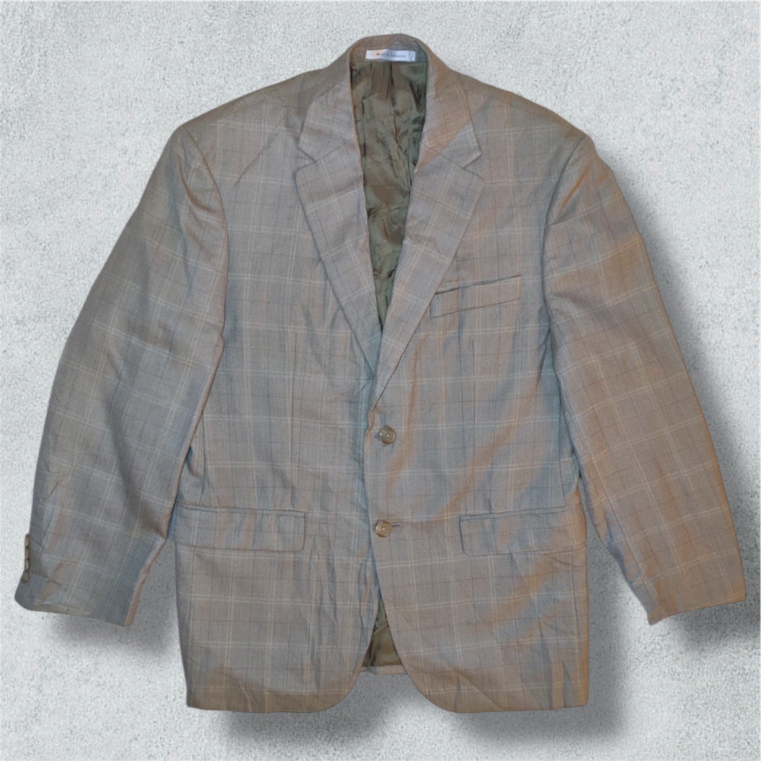 Ralph Lauren Gridded Vintage Blazer (XL) - NABE vintage