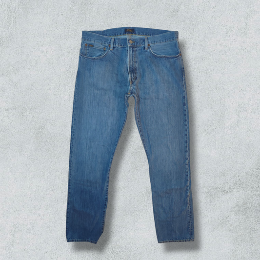 Polo Ralph Lauren Hampton Relaxed Straight Stretch Denim Men's Jeans - NABE vintage