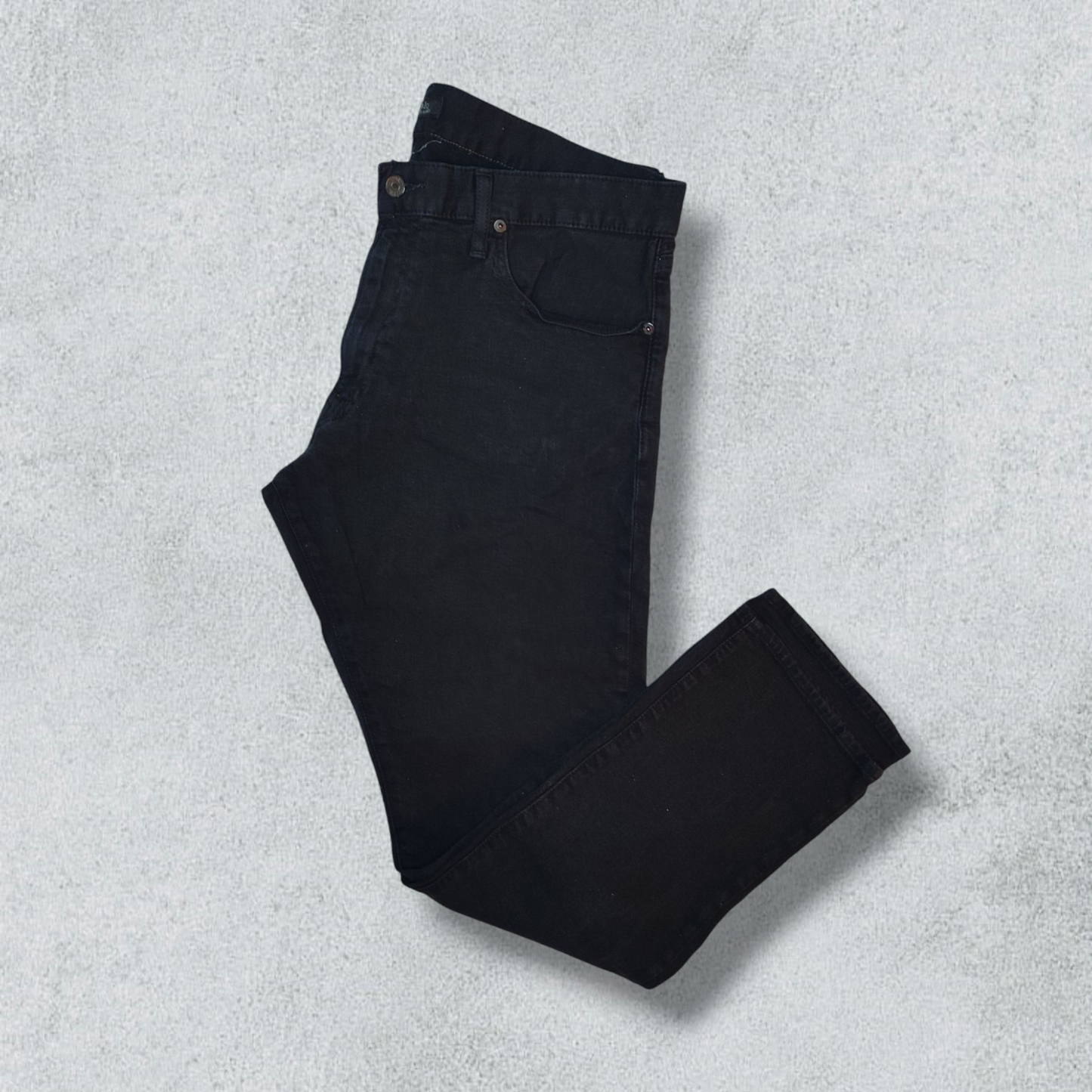 Vintage Ralph Lauren Mens Straight Leg Jeans Black - NABE vintage