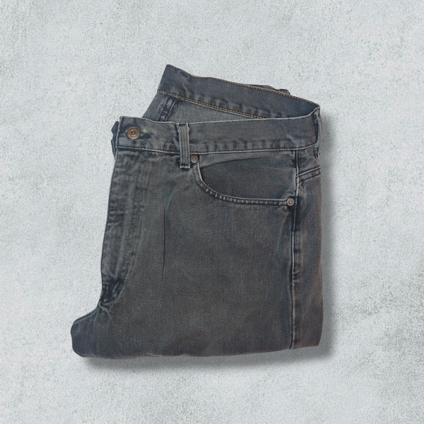 Polo Ralph Lauren Jeans Relaxed Classic Fit Black Denim - NABE vintage