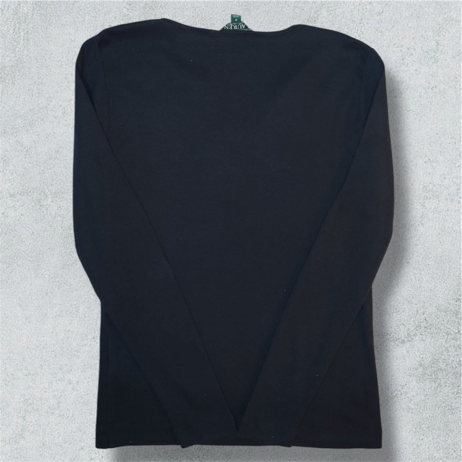 Ralph Lauren Navy Long Sleeves Shirt (M) - NABE vintage