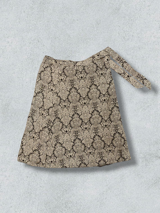 Skirt Paisley Patterned Wrap