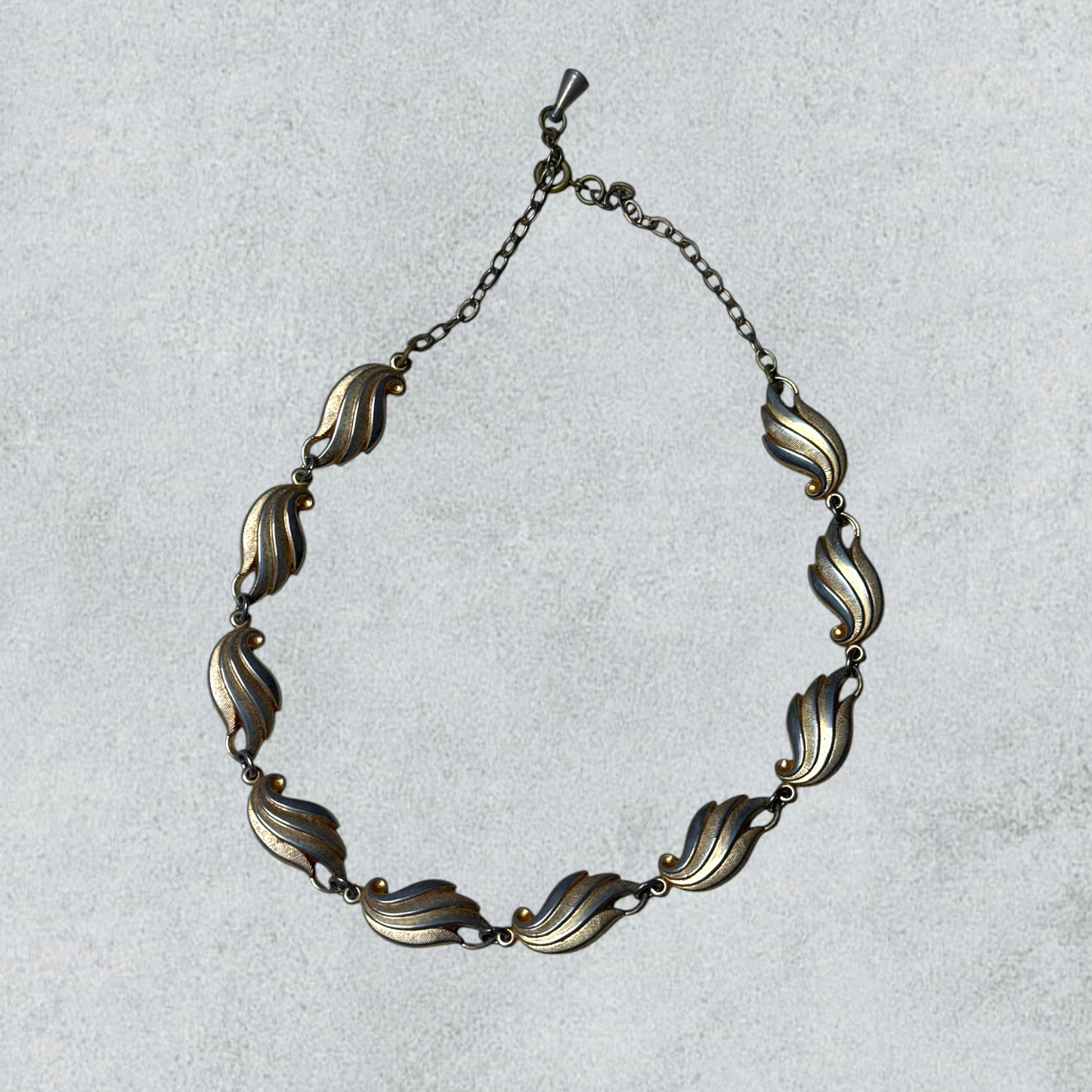 Vintage Feather Link Bracelet