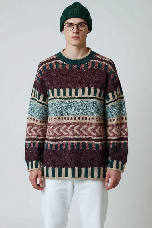 90s Vintage Shetland Knitwear By United Colors of Benetton