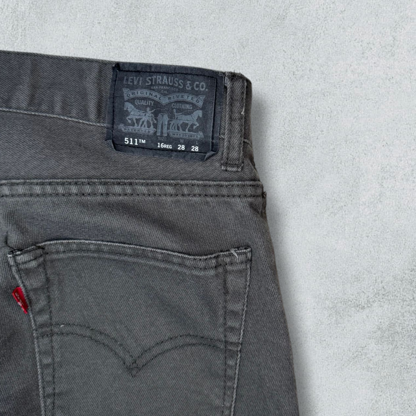 511 Slim Grey Levi’s jeans - NABE vintage
