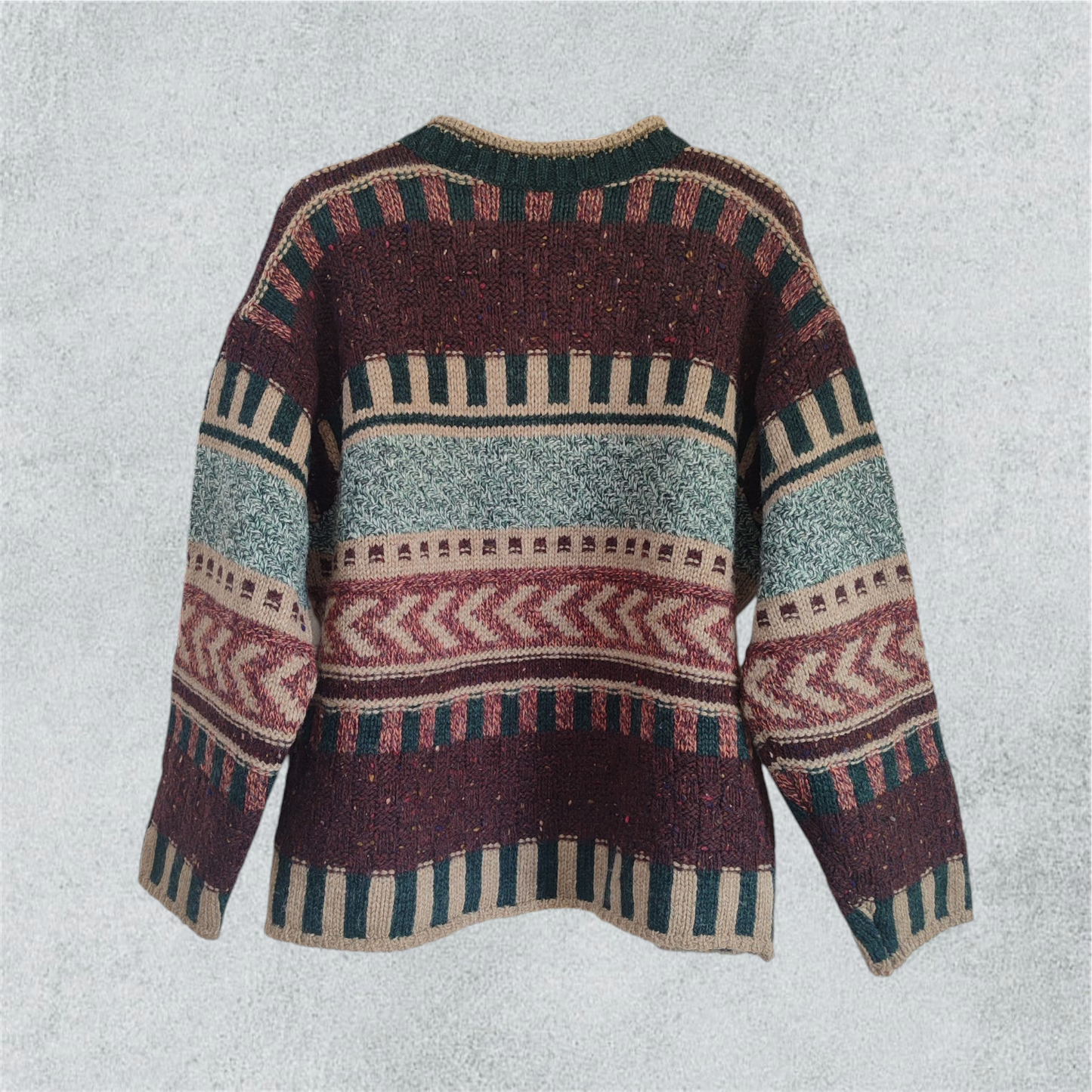90s Vintage Shetland Knitwear By United Colors of Benetton