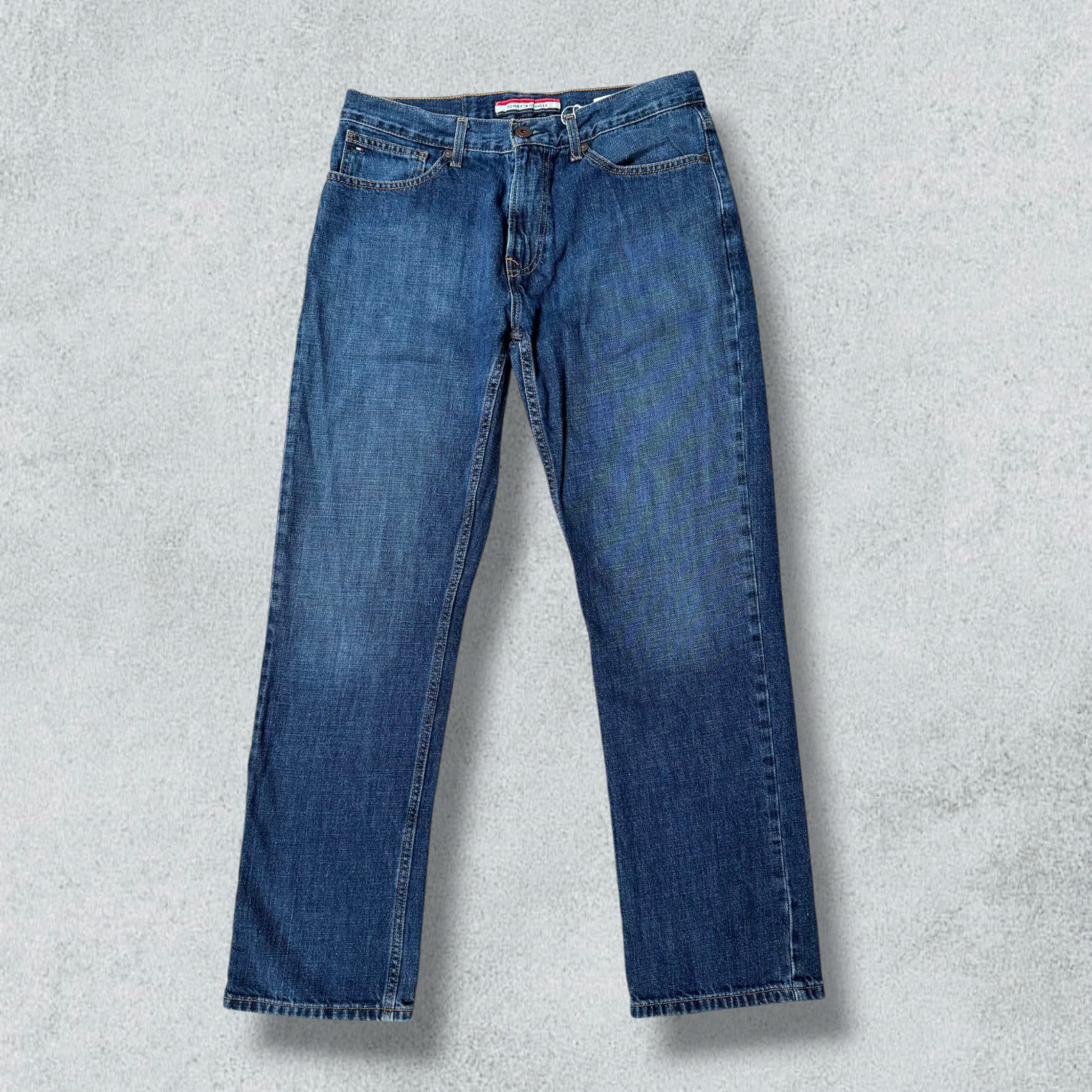 Tommy Hilfiger Straight Leg Jeans Blue - NABE vintage