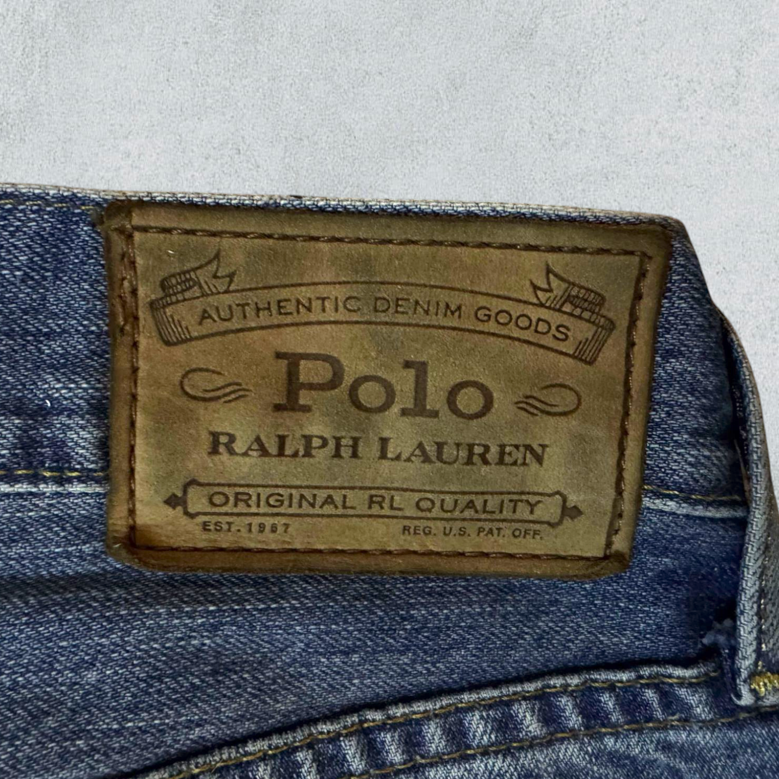 Varick Slim Straight Ralph Lauren Jeans - NABE vintage