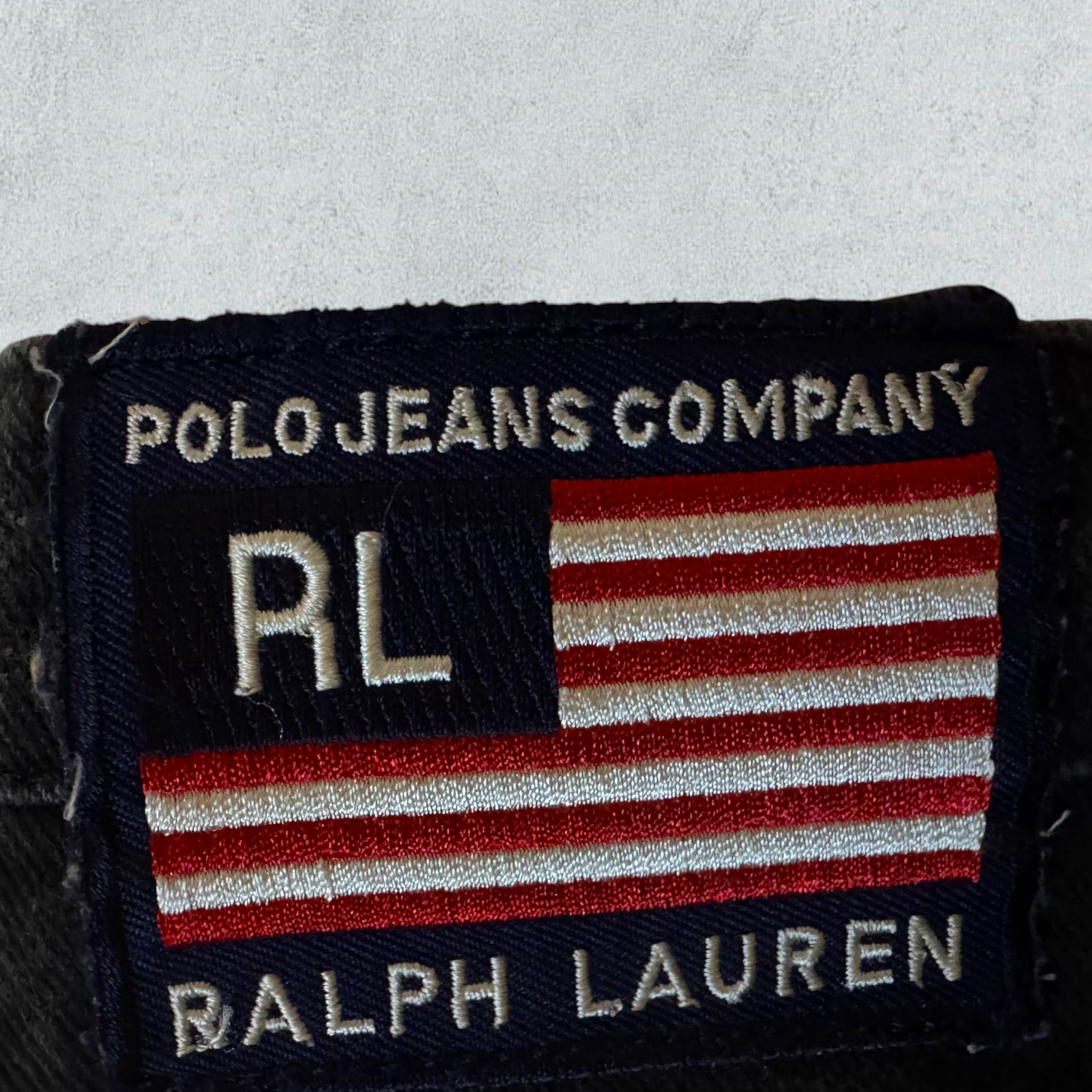 Ralph Lauren Women’s Black Denim Jeans - NABE vintage