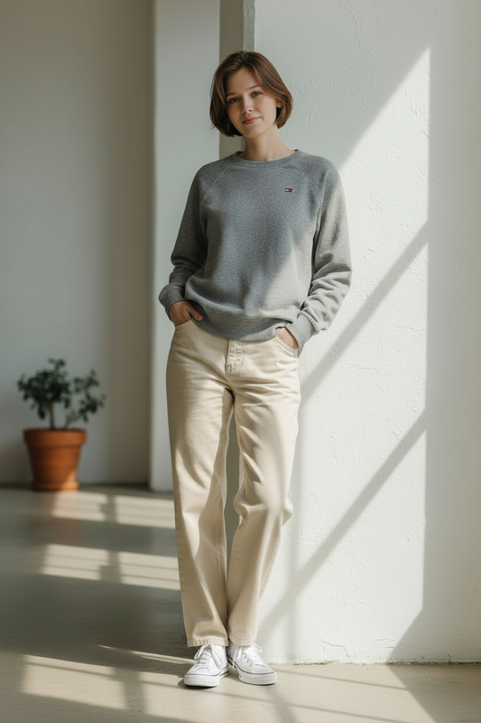 Tommy Hilfiger Grey Sweat-shirt (L)
