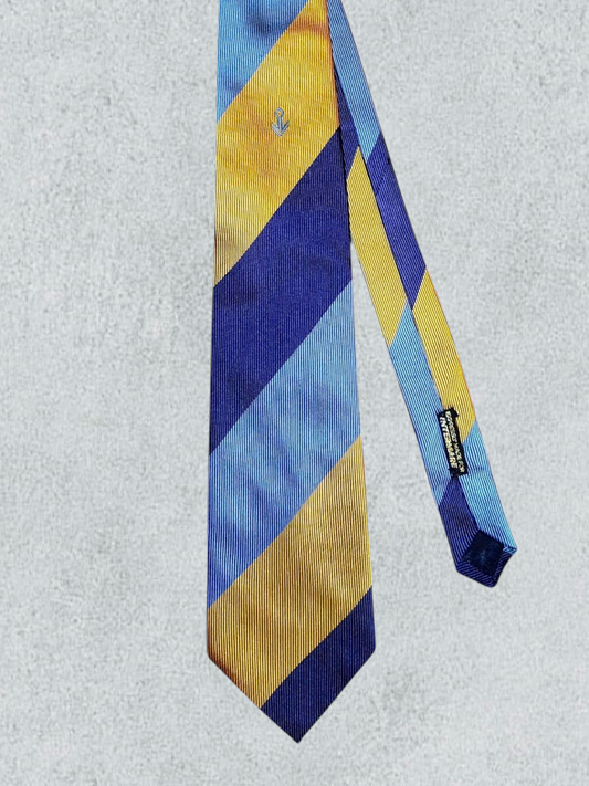 Diagonal Stripe Tie Made In Italy