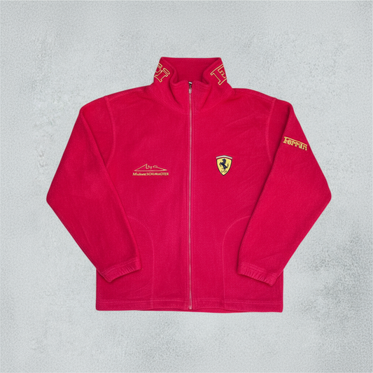 Vintage Ferrari Michael Schumacher Fleece Jacket