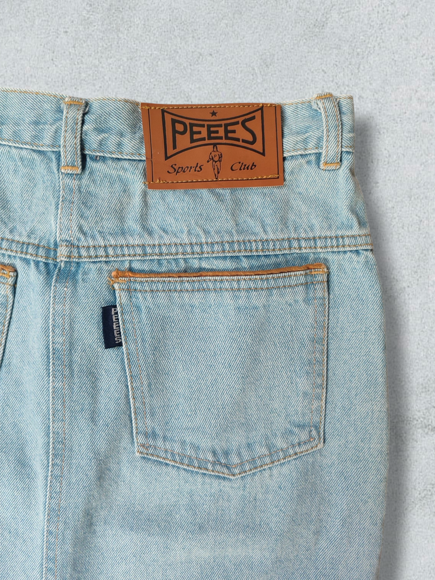 Midi Skirt Denim Vintage Pees
