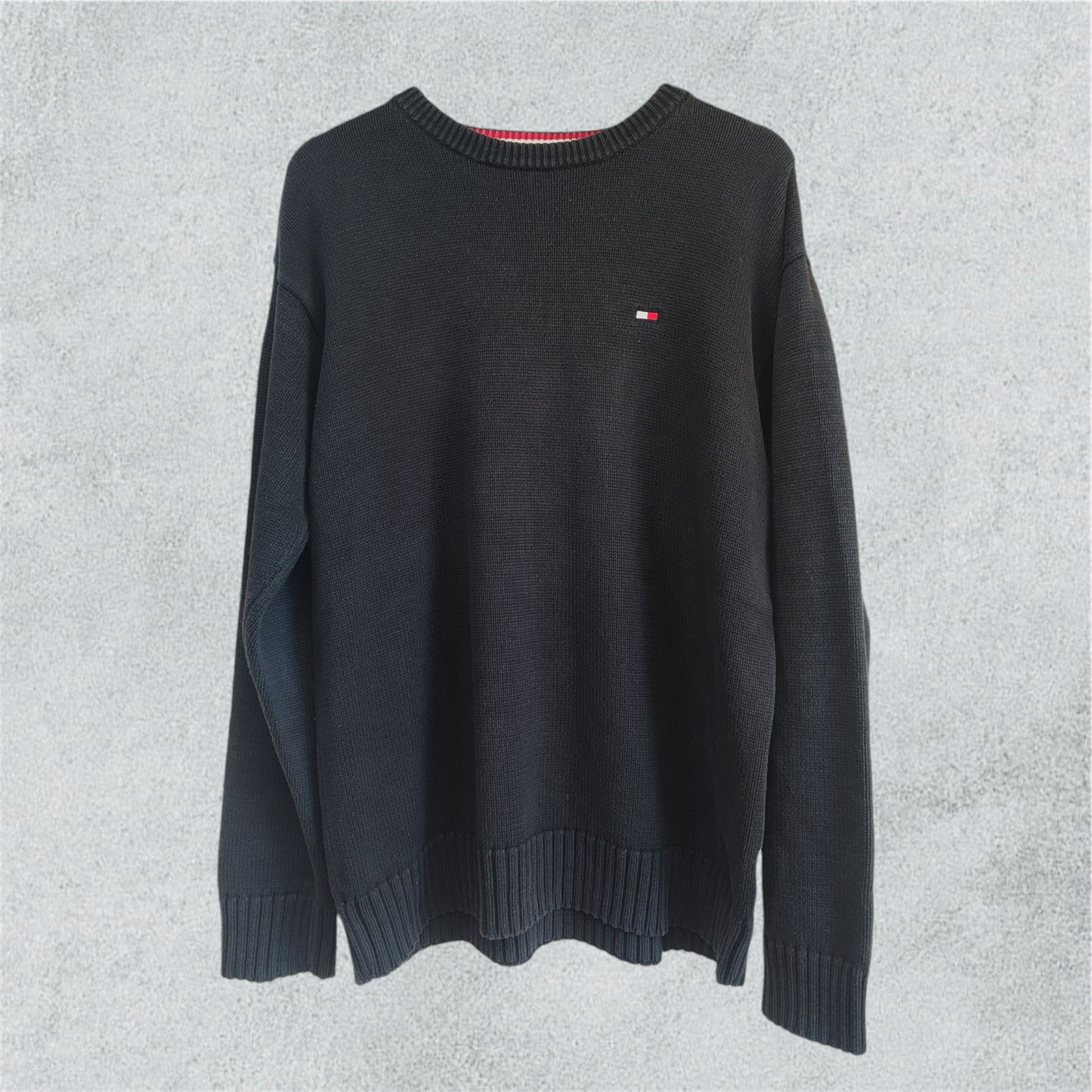 Tommy Hilfiger 90s Crew Neck Sweater 100% Cotton