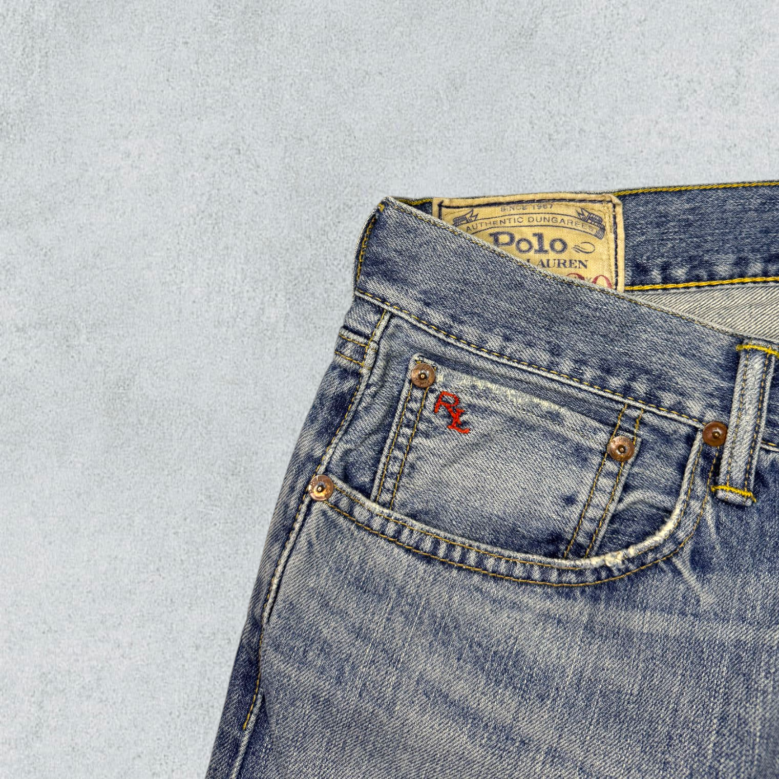 Ralph Lauren Hampton Straight Jeans - NABE vintage