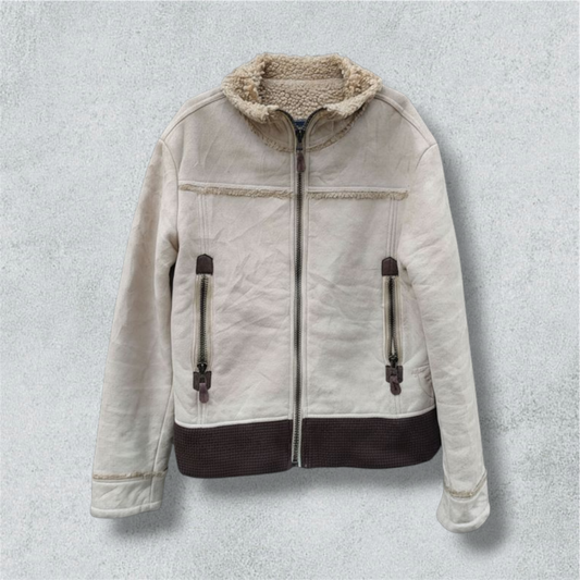 Men’s Zip-Up Jacket –Light And Warm