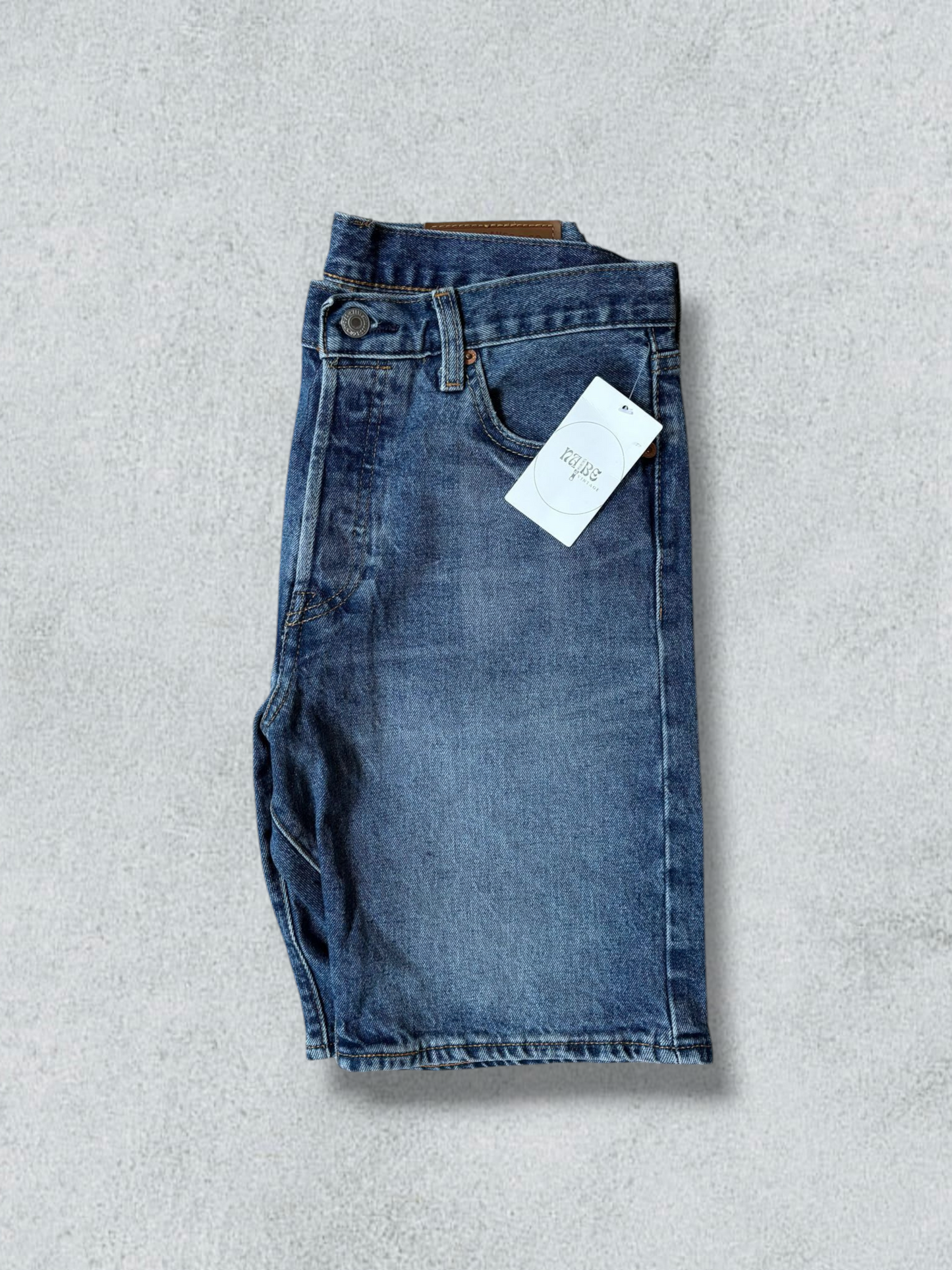 Levi's-501Denim Short Straight Leg Vintage '00