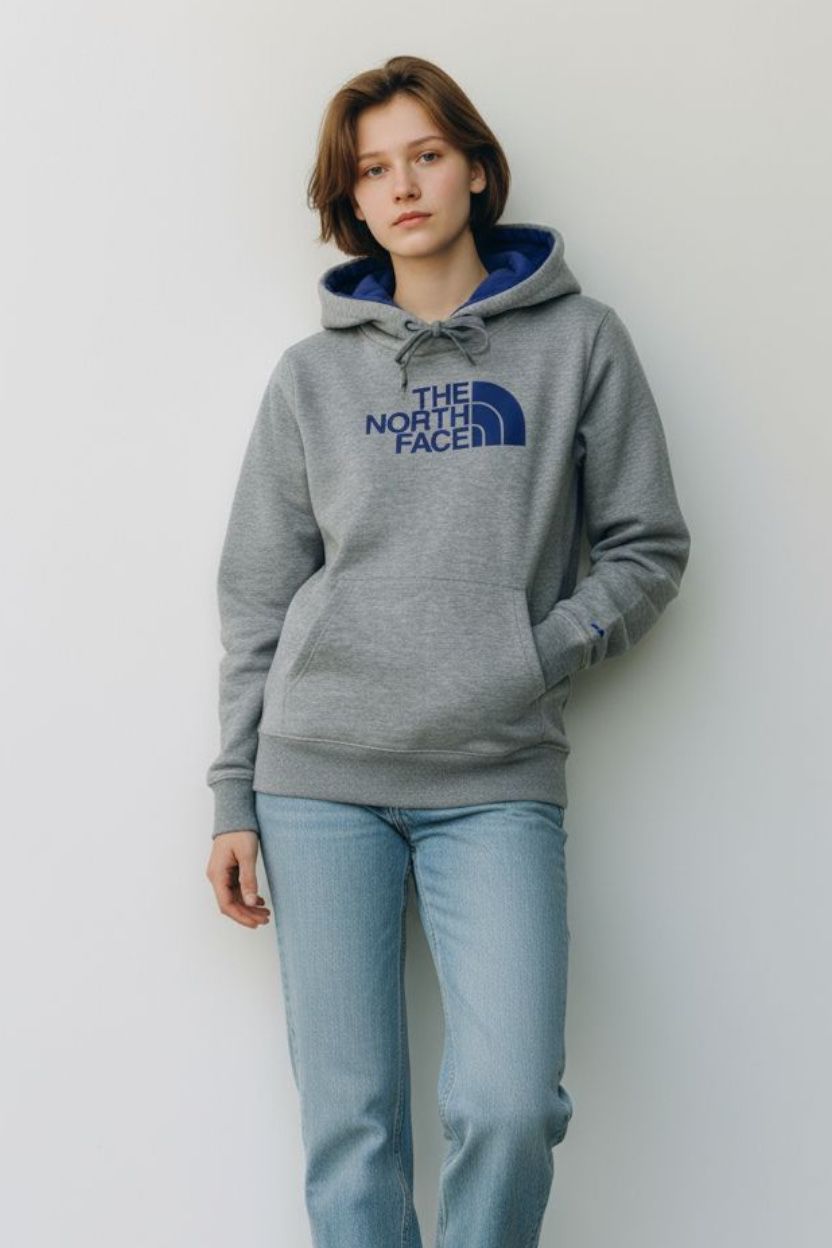 The North Face Grey Hoodie (XS)