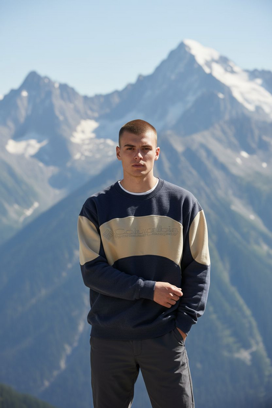 Columbia Rework Sweater Two-Tone