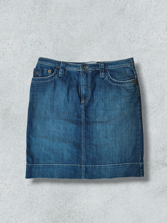 Tom Tailor Women Skirt Blue Dark Denim