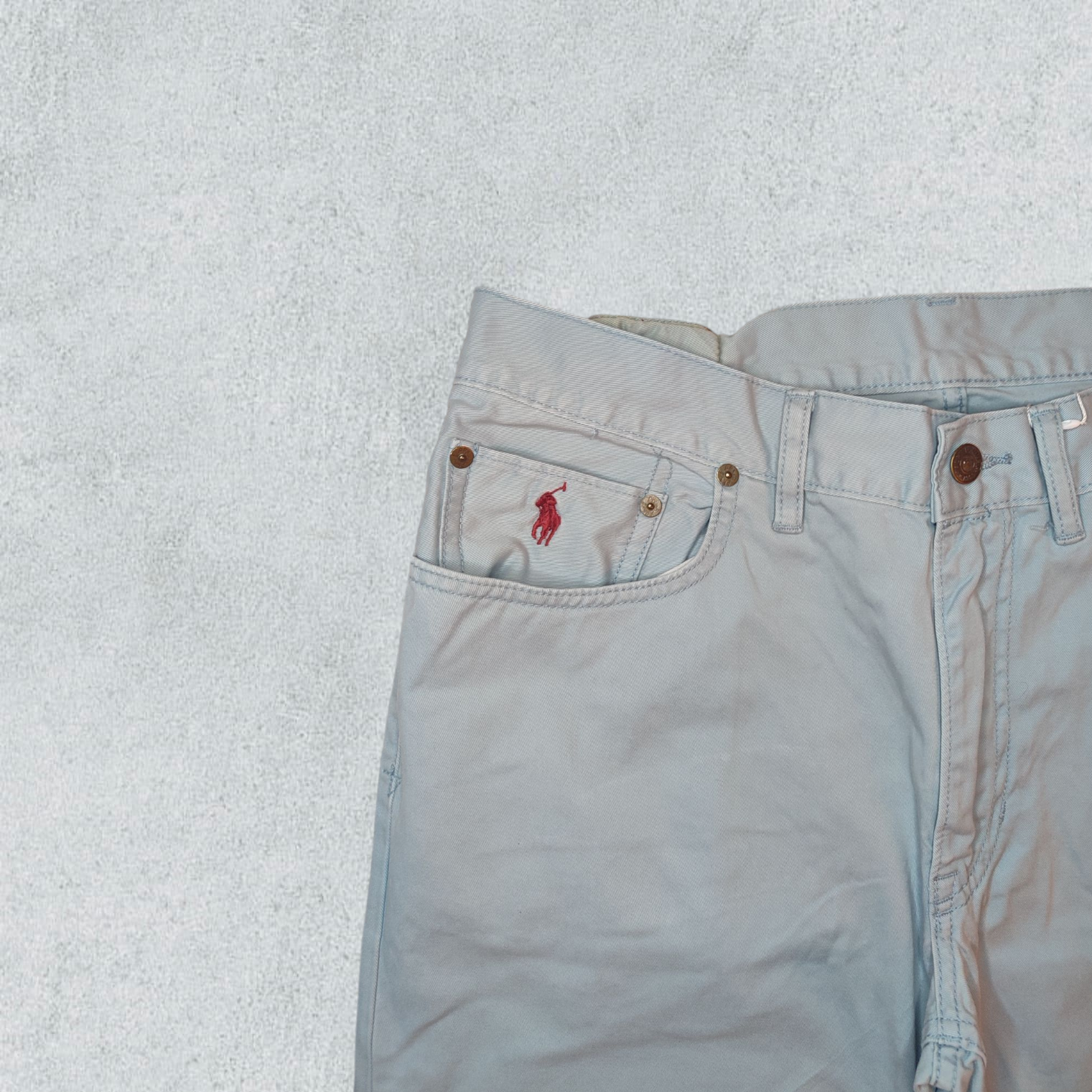 Polo Ralph Lauren Jeans Mens Mint Green Cotton Denim - NABE vintage