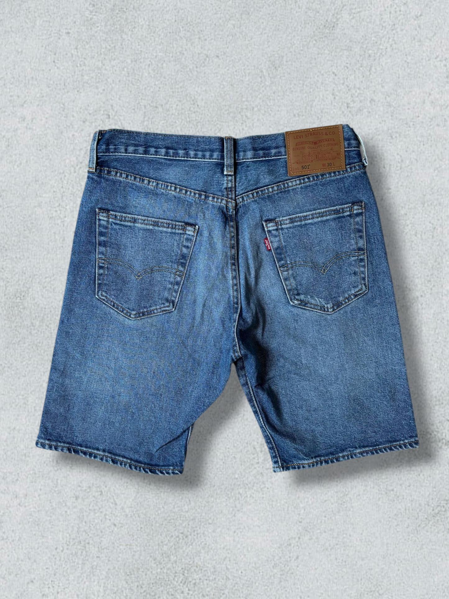 Levi's-501Denim Short Straight Leg Vintage '00
