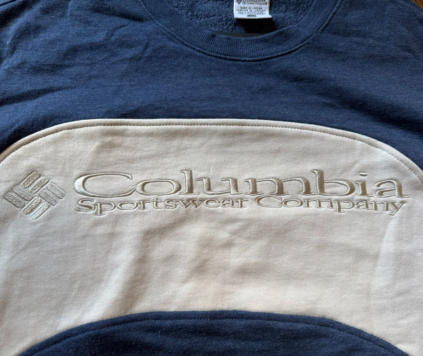 Columbia Rework Sweater Two-Tone