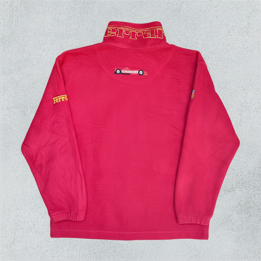 Vintage Ferrari Michael Schumacher Fleece Jacket