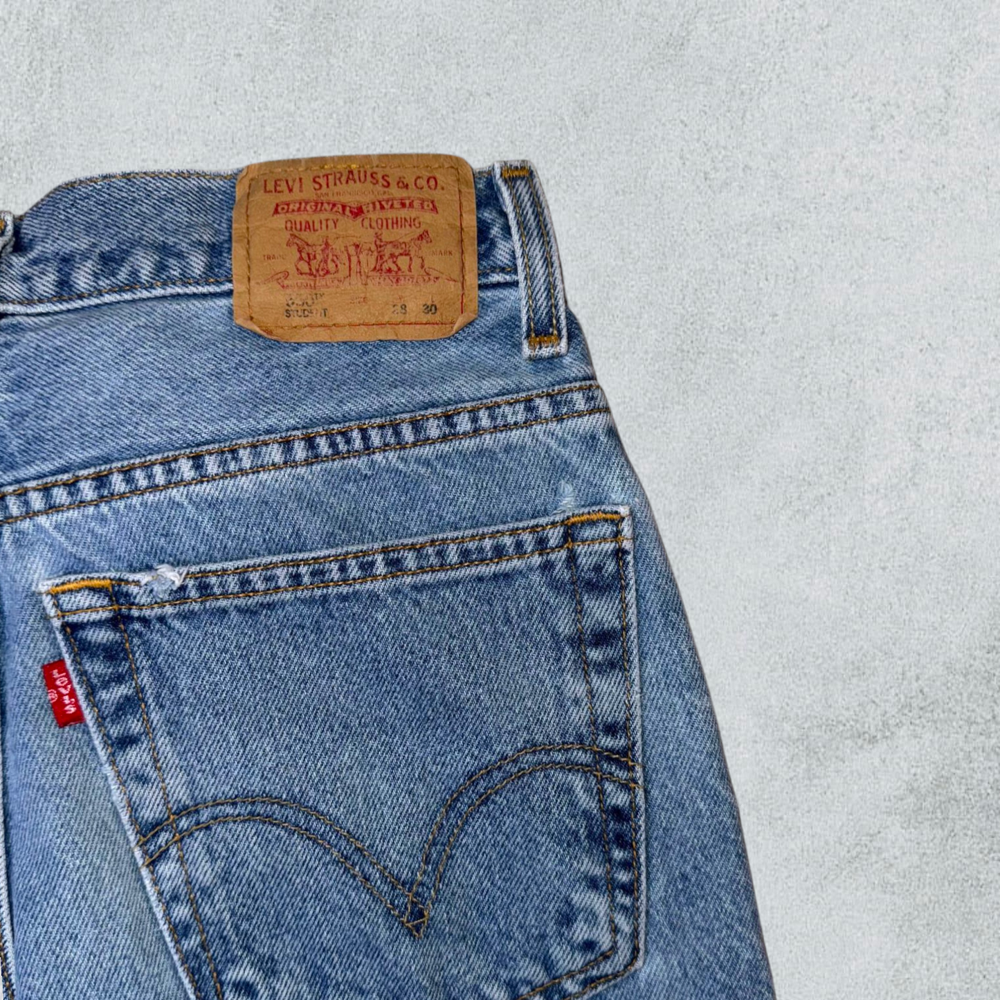 550 Relaxed Fit Student Levi’s Jean - NABE vintage