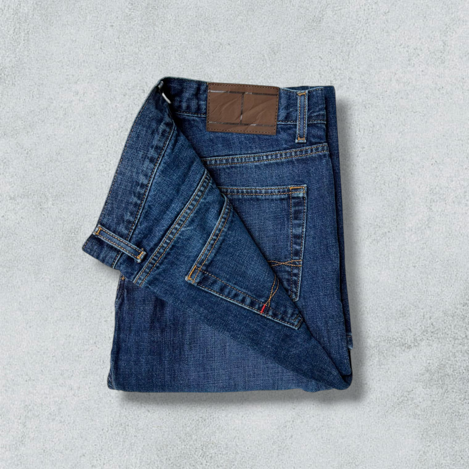 Tommy Hilfiger Straight Leg Jeans Blue - NABE vintage