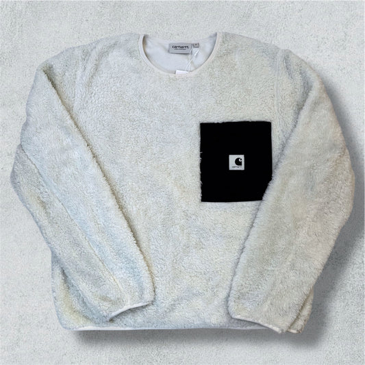 Carhartt WIP Jackson White Sweat-shirt (M) - NABE vintage