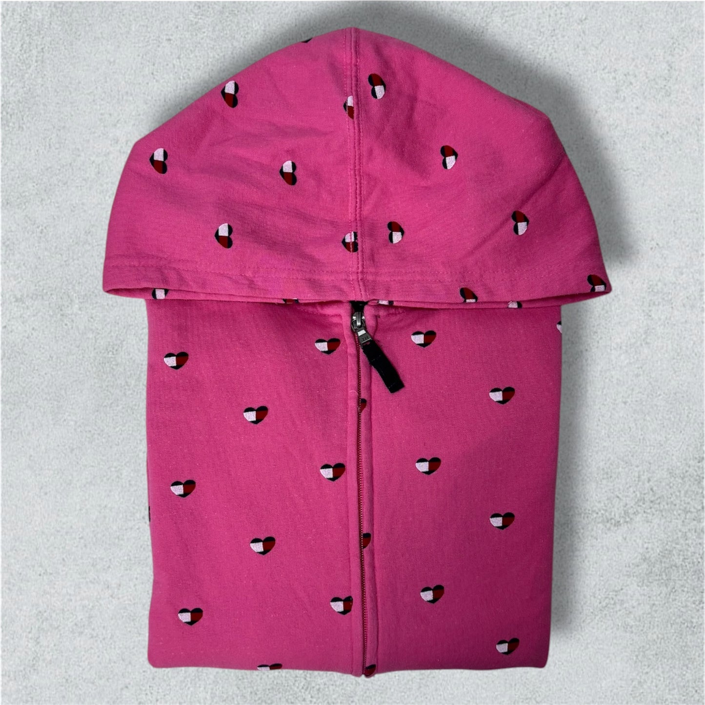 Tommy Hilfiger Full Zip Pink Hoodie (16Y) - NABE vintage