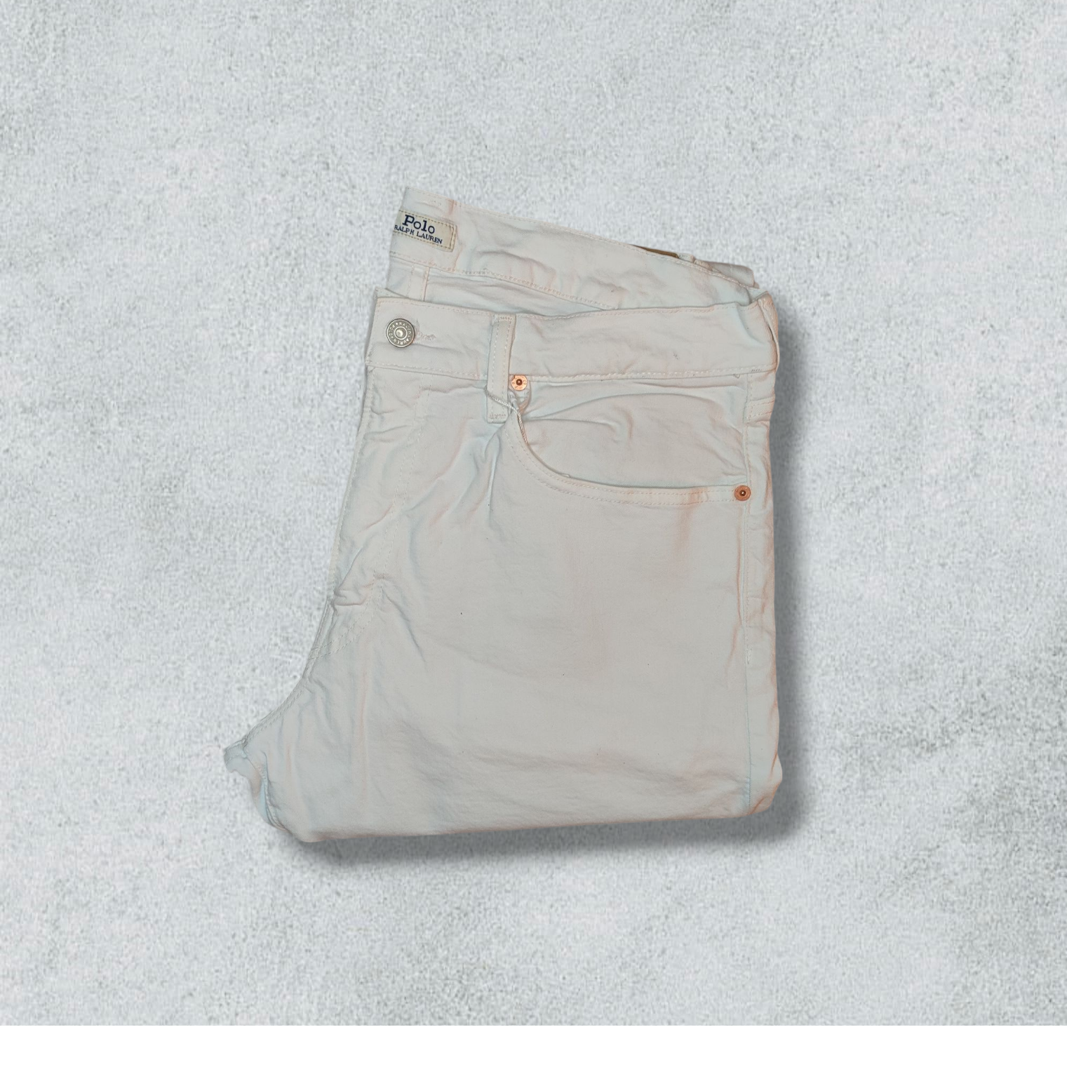 Polo Ralph Lauren Jeans White  Classic Fit - NABE vintage